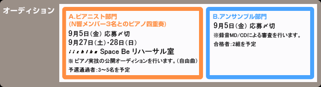 オーディション
